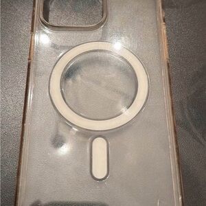 Clear Phone Case with MagSafe Compatibility